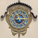 clock in Röthlein-Heidenfeld (D)